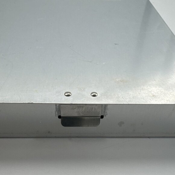 Saunders Metal Aluminum Clipboard Storage Form Holder Flip Top Clip 9x14 Divider - Picture 11 of 16